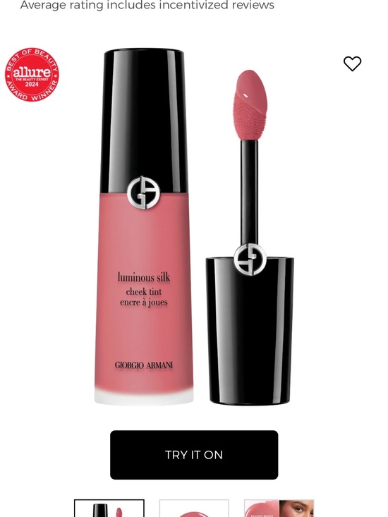 Giorgio Armani Other - Giorgio Armani Luminous Silk Cheek Tint – Rose Pink NWT